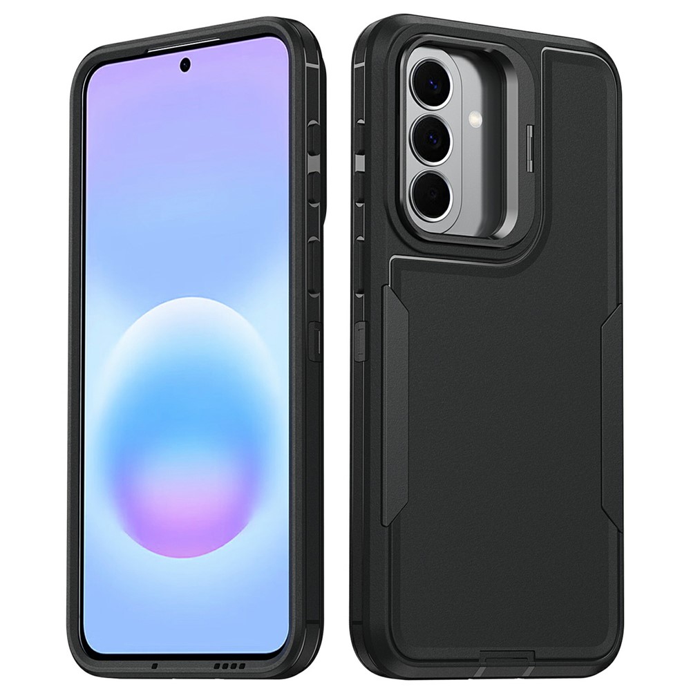 Samsung Galaxy A57 - TPU Hybrid Kickstand Black — estuche