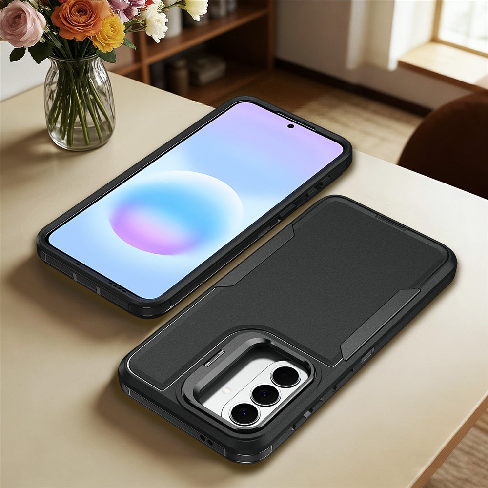 Samsung Galaxy A57 - TPU Hybrid Kickstand Black — estuche (foto 9 de 9)