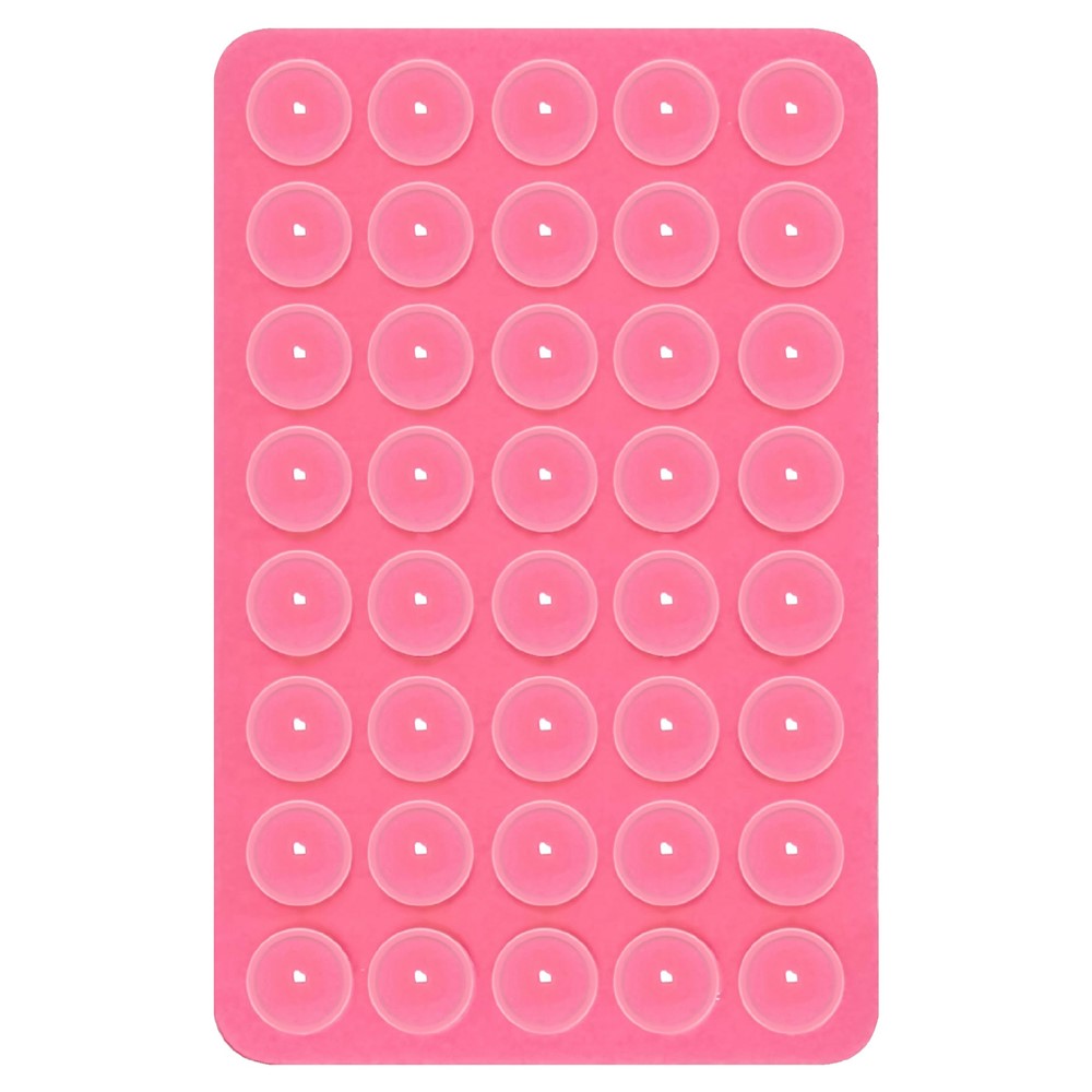 Silicone Suction Cup - Double Sided Pink — soporte