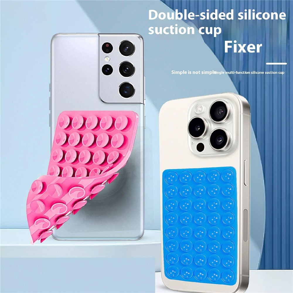 Silicone Suction Cup - Double Sided Pink — soporte (foto 3 de 3)