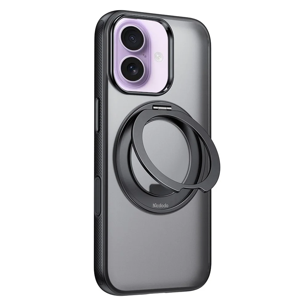 iPhone 17 - MCDODO Ring Kickstand Black