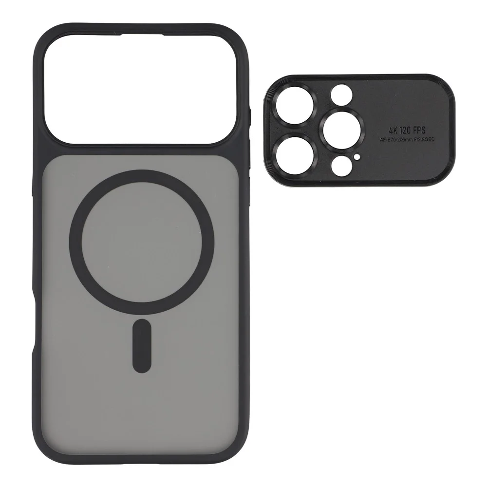 iPhone 16 Pro - Skin Touch With MagSafe Black — estuche (foto 4 de 6)