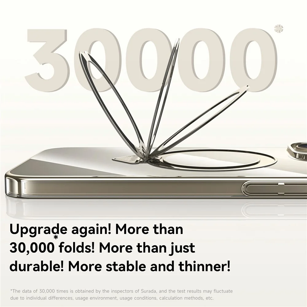 iPhone 15 Pro Max - SULADA Kickstand With MagSafe Titanium Black — estuche (foto 4 de 6)