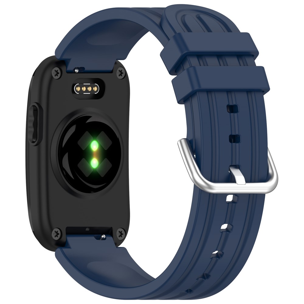 Garmin - CIRQA Silicone Strap Quick Release Navy Blue — correa