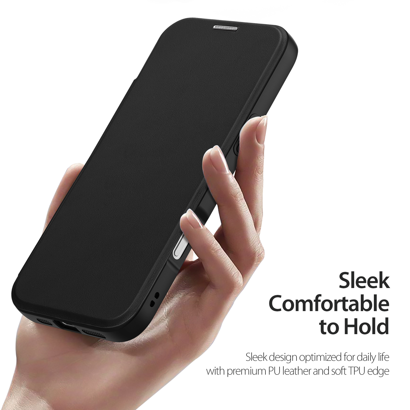 iPhone 18 Pro/17 Pro - DUX DUCIS Skin X Pro Series With MagSafe Black — estuche (foto 2 de 7)