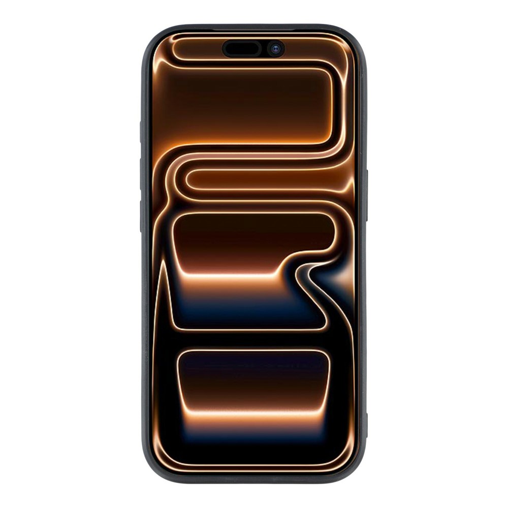 iPhone 18 Pro/17 Pro - X-LEVEL Leather Coated Dark Blue — estuche (foto 4 de 4)