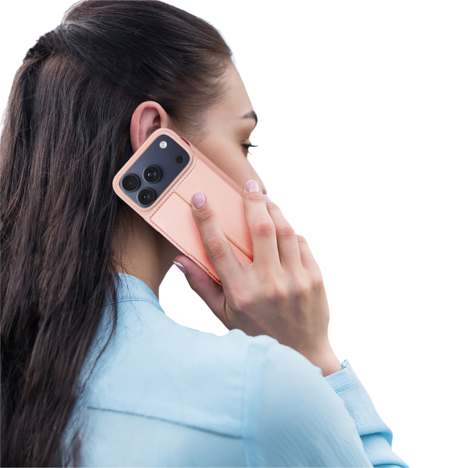iPhone 18 Pro Max/17 Pro Max - DUX DUCIS Skin Pro Pink — estuche (foto 3 de 7)