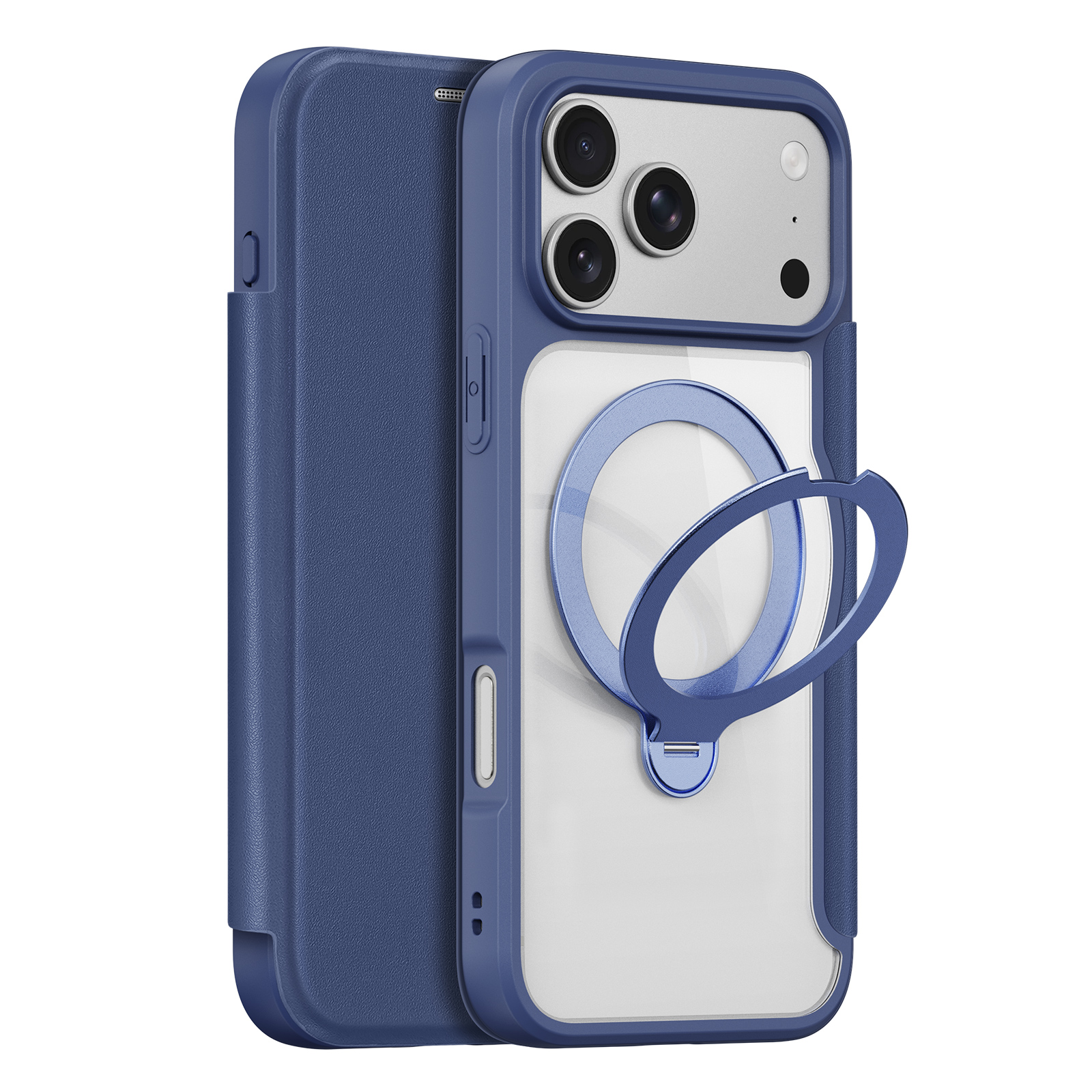 iPhone 18 Pro Max/17 Pro Max - DUX DUCIS Skin X Pro Series With MagSafe Blue — estuche
