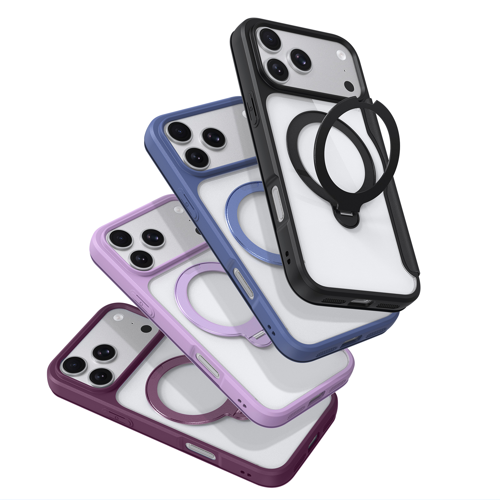 iPhone 18 Pro Max/17 Pro Max - DUX DUCIS Skin X Pro Series With MagSafe Blue — estuche (foto 7 de 7)