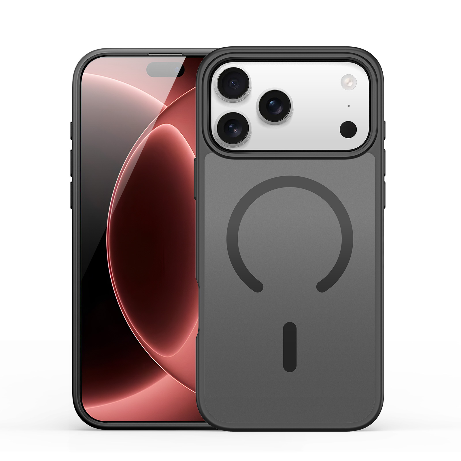 iPhone 18 Pro Max/17 Pro Max - DUX DUCIS Yind Series Matte With MagSafe Black — estuche