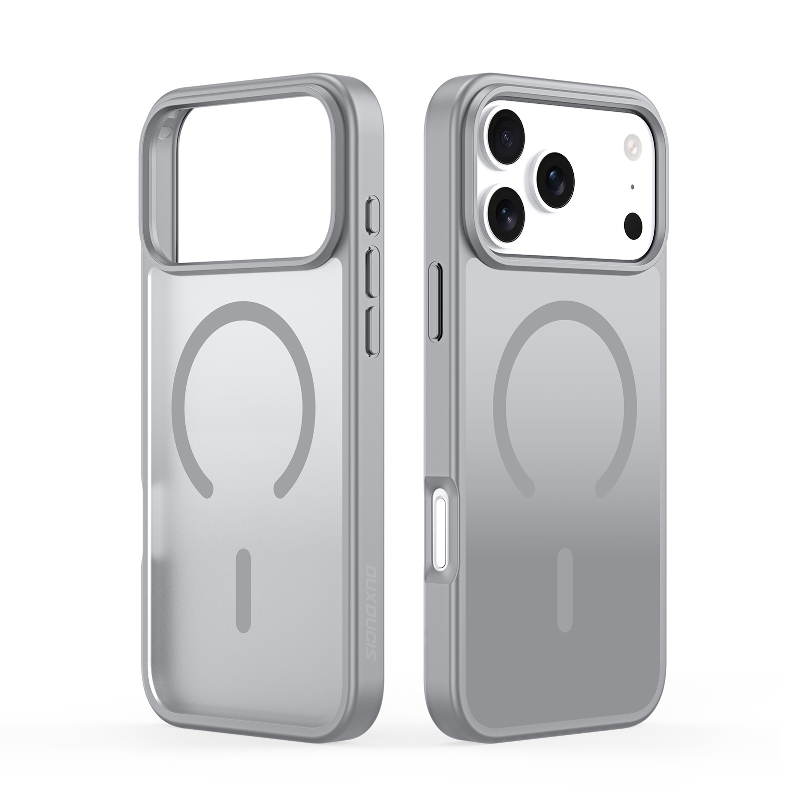 iPhone 18 Pro Max/17 Pro Max - DUX DUCIS Yind Series Matte With MagSafe Grey — estuche (foto 7 de 7)