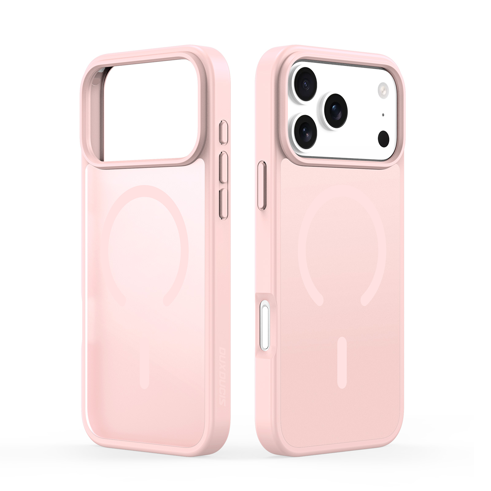 iPhone 18 Pro Max/17 Pro Max - DUX DUCIS Yind Series Matte With MagSafe Light Pink — estuche (foto 7 de 7)