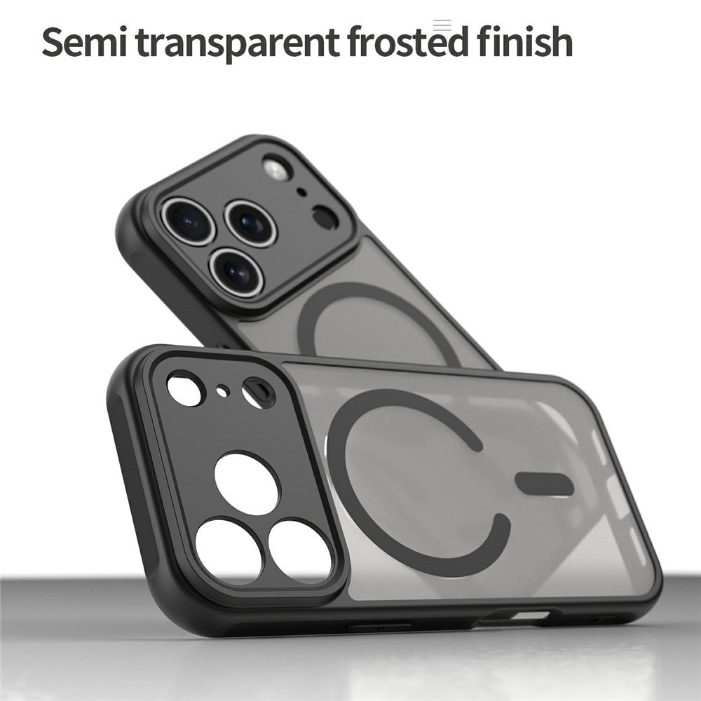 iPhone 18 Pro Max/17 Pro Max - Magnetic Anti Drop Matte Black — estuche (foto 6 de 7)