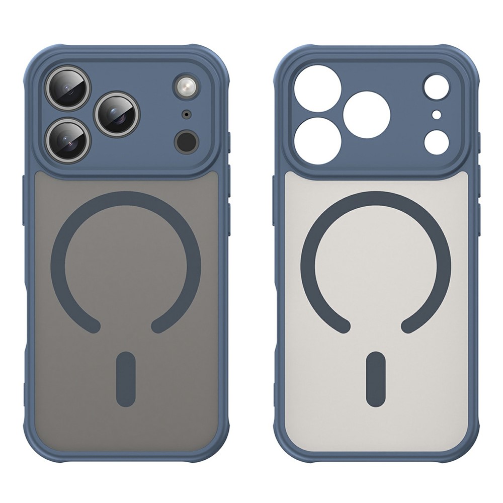 iPhone 18 Pro Max/17 Pro Max - Magnetic Anti Drop Matte Blue — estuche (foto 7 de 7)