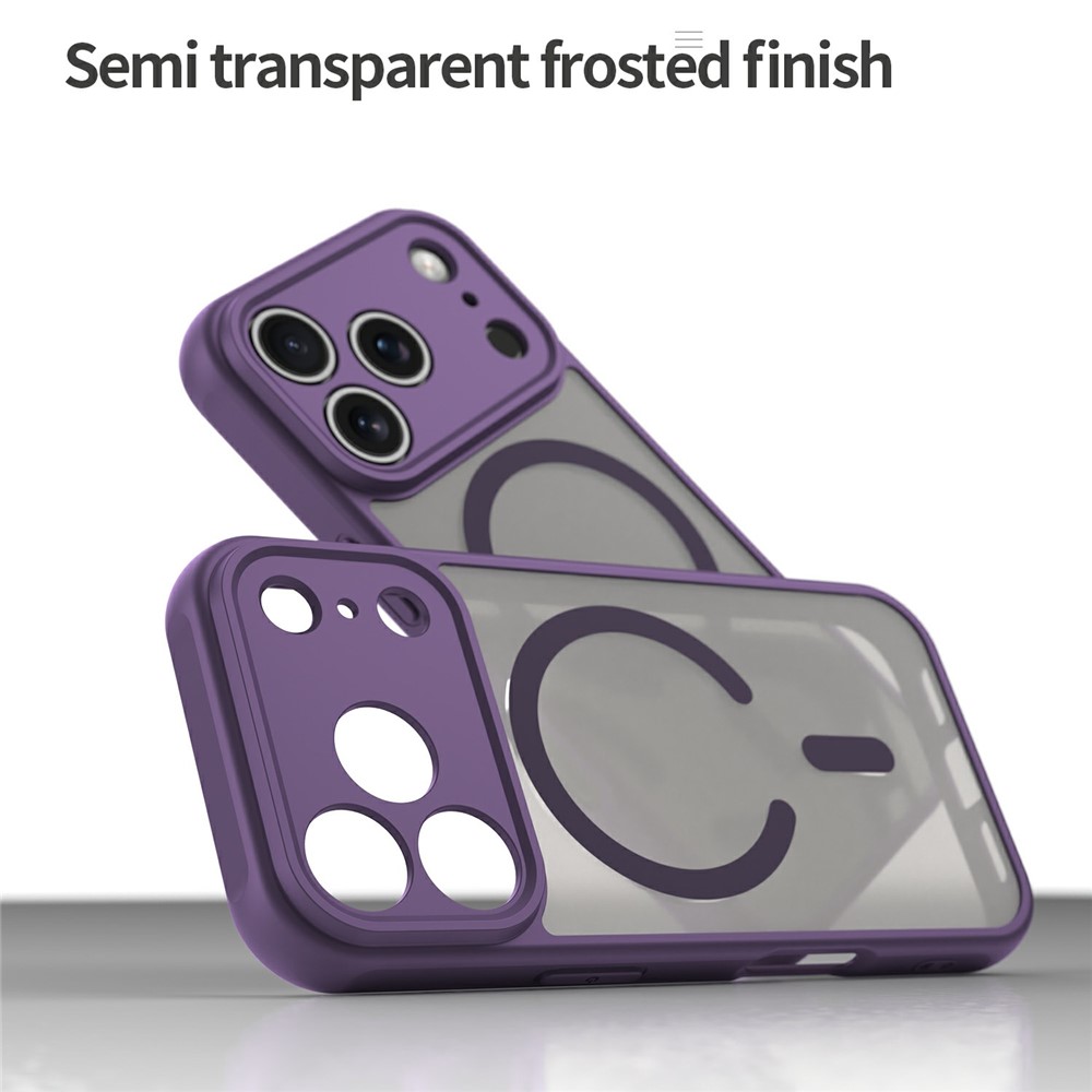 iPhone 18 Pro Max/17 Pro Max - Magnetic Anti Drop Matte Purple — estuche (foto 6 de 7)