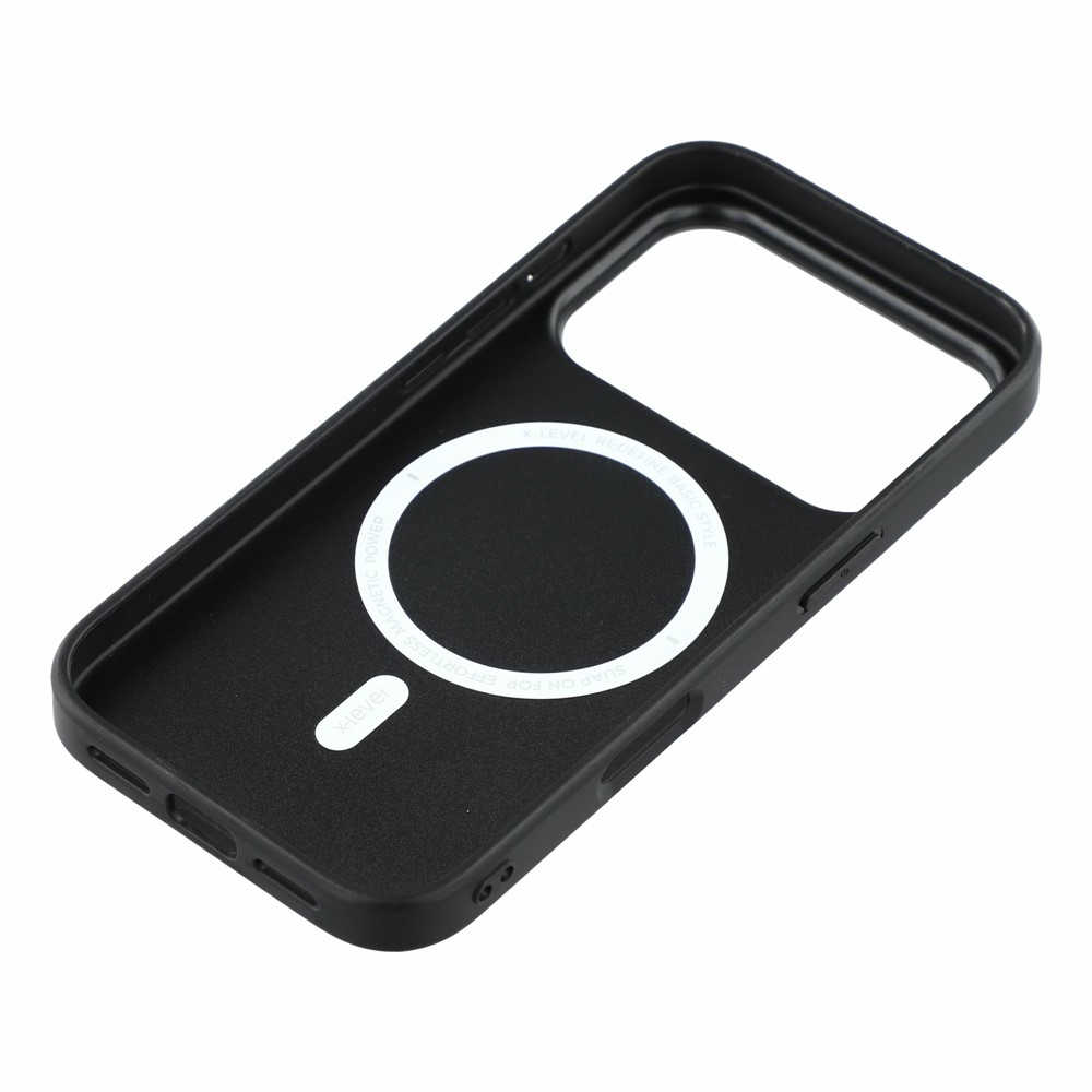 iPhone 18 Pro Max/17 Pro Max - X-LEVEL Magnetic PU Blue — estuche (foto 4 de 5)