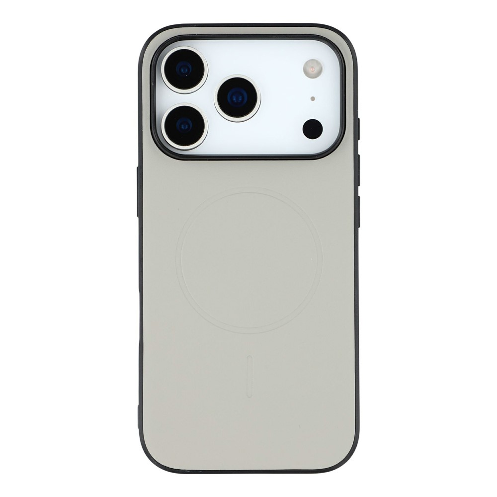 iPhone 18 Pro Max/17 Pro Max - X-LEVEL Magnetic PU Grey — estuche