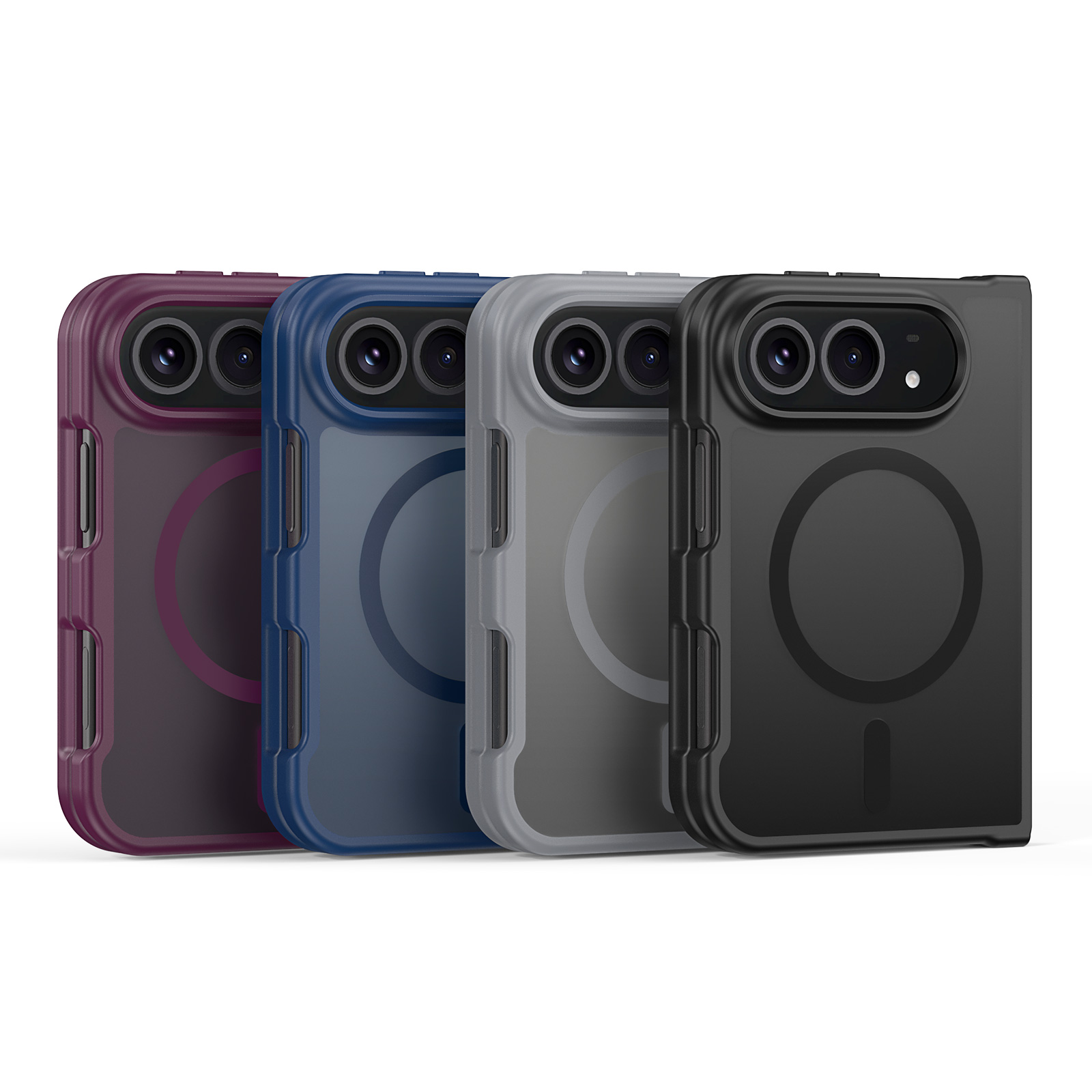 iPhone Duo - DUX DUCIS Yind Series Magnetic Black — estuche (foto 6 de 7)