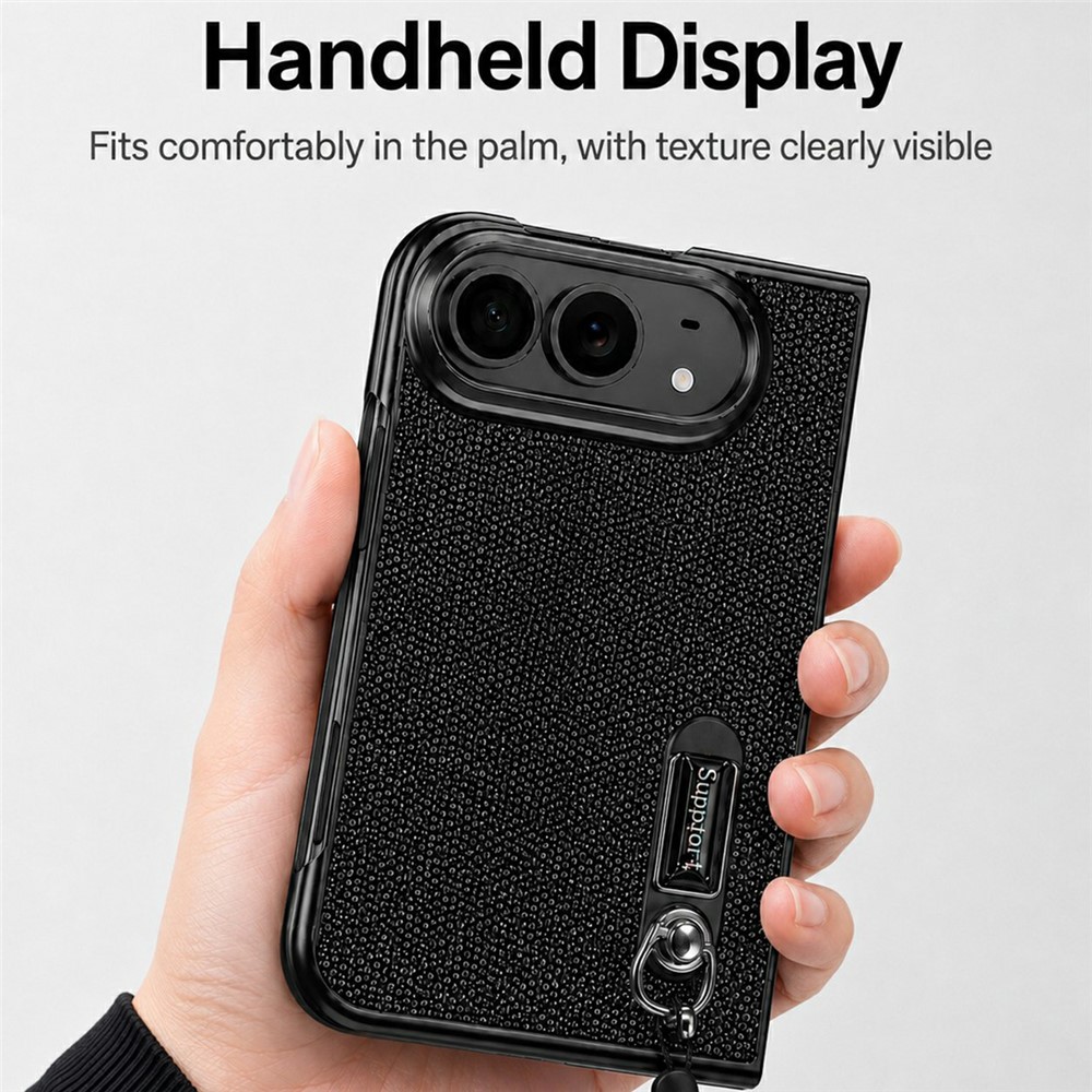 iPhone Duo - Kickstand Glitter With Screen Protector White — estuche (foto 3 de 7)