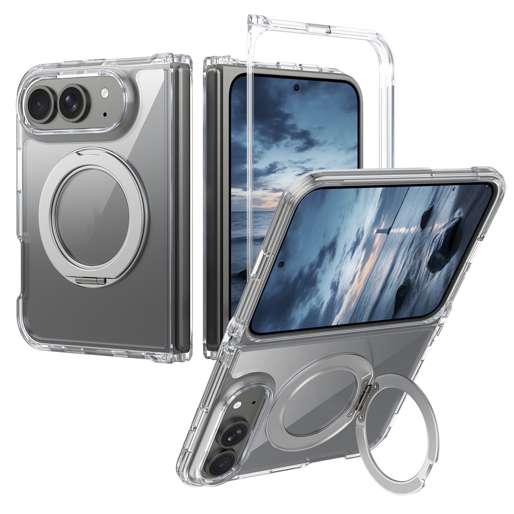 iPhone Duo - Magnetic Scratch Resistant Transparent — estuche