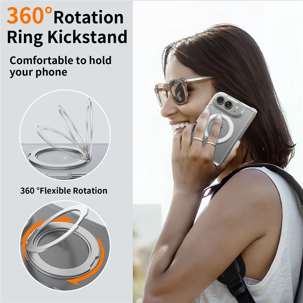 iPhone Duo - Magnetic Scratch Resistant Transparent — estuche (foto 2 de 7)