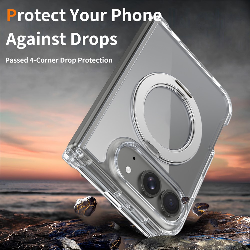 iPhone Duo - Magnetic Scratch Resistant Transparent — estuche (foto 3 de 7)