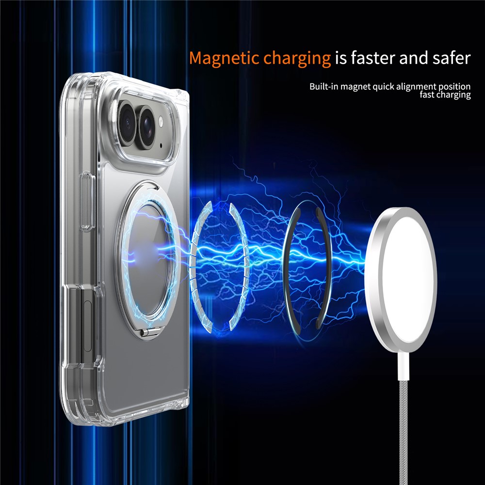 iPhone Duo - Magnetic Scratch Resistant Transparent — estuche (foto 6 de 7)
