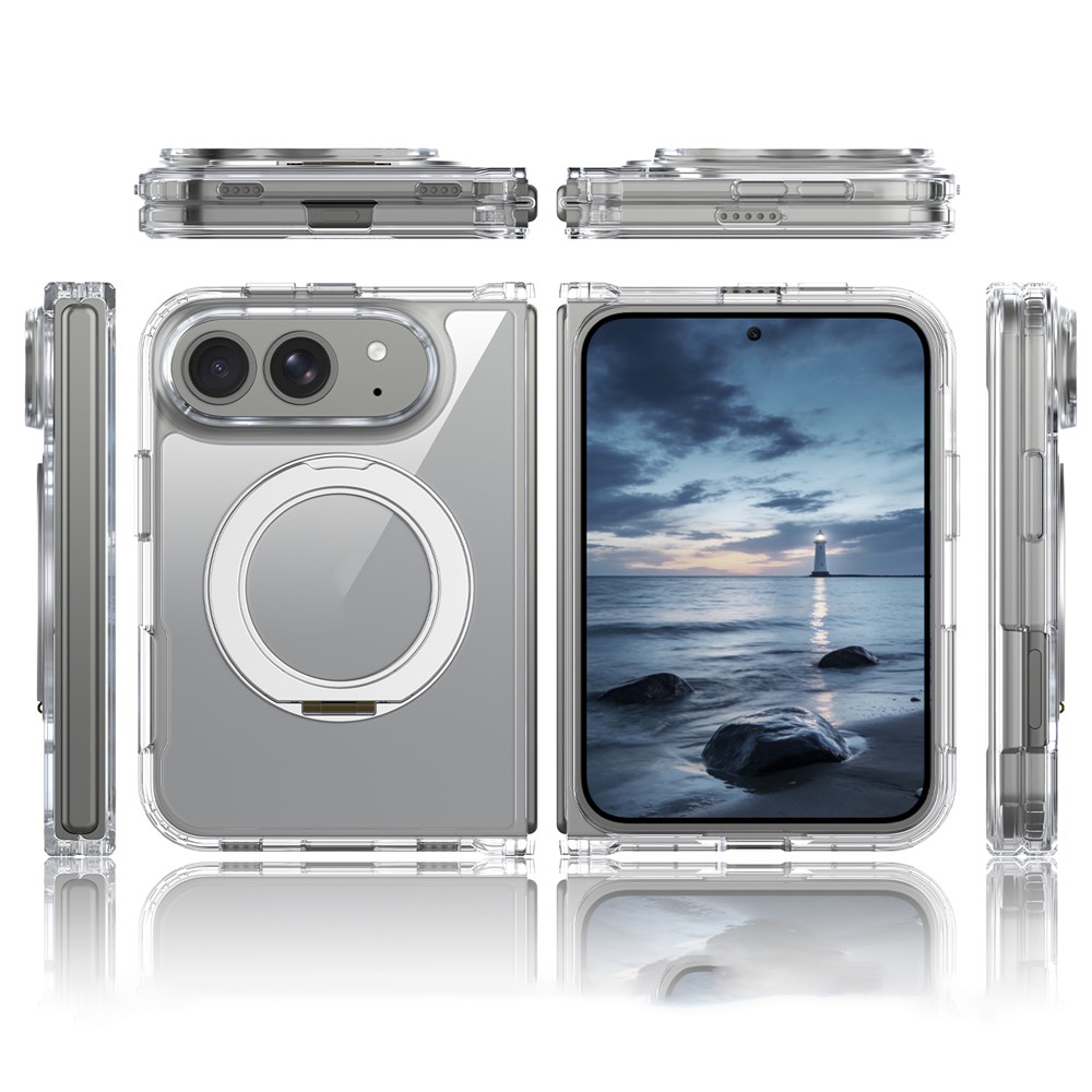 iPhone Duo - Magnetic Scratch Resistant Transparent — estuche (foto 7 de 7)