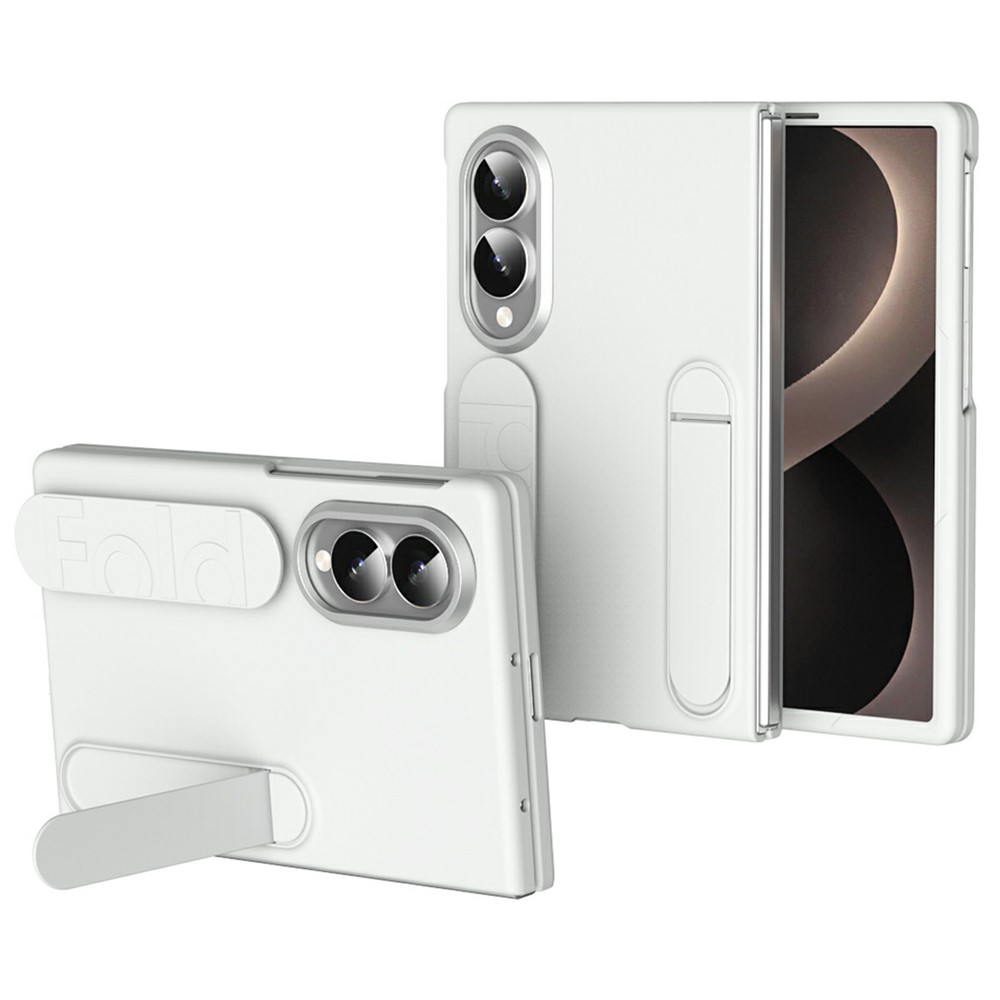 Samsung Galaxy Z Fold 8 - Kickstand Wristband Silicone White — estuche