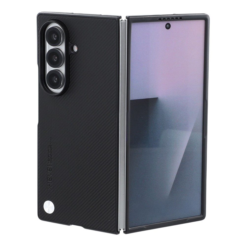 Samsung Galaxy Z Fold 8 Ultra - X-LEVEL Carbon Fiber Black — estuche (foto 2 de 5)