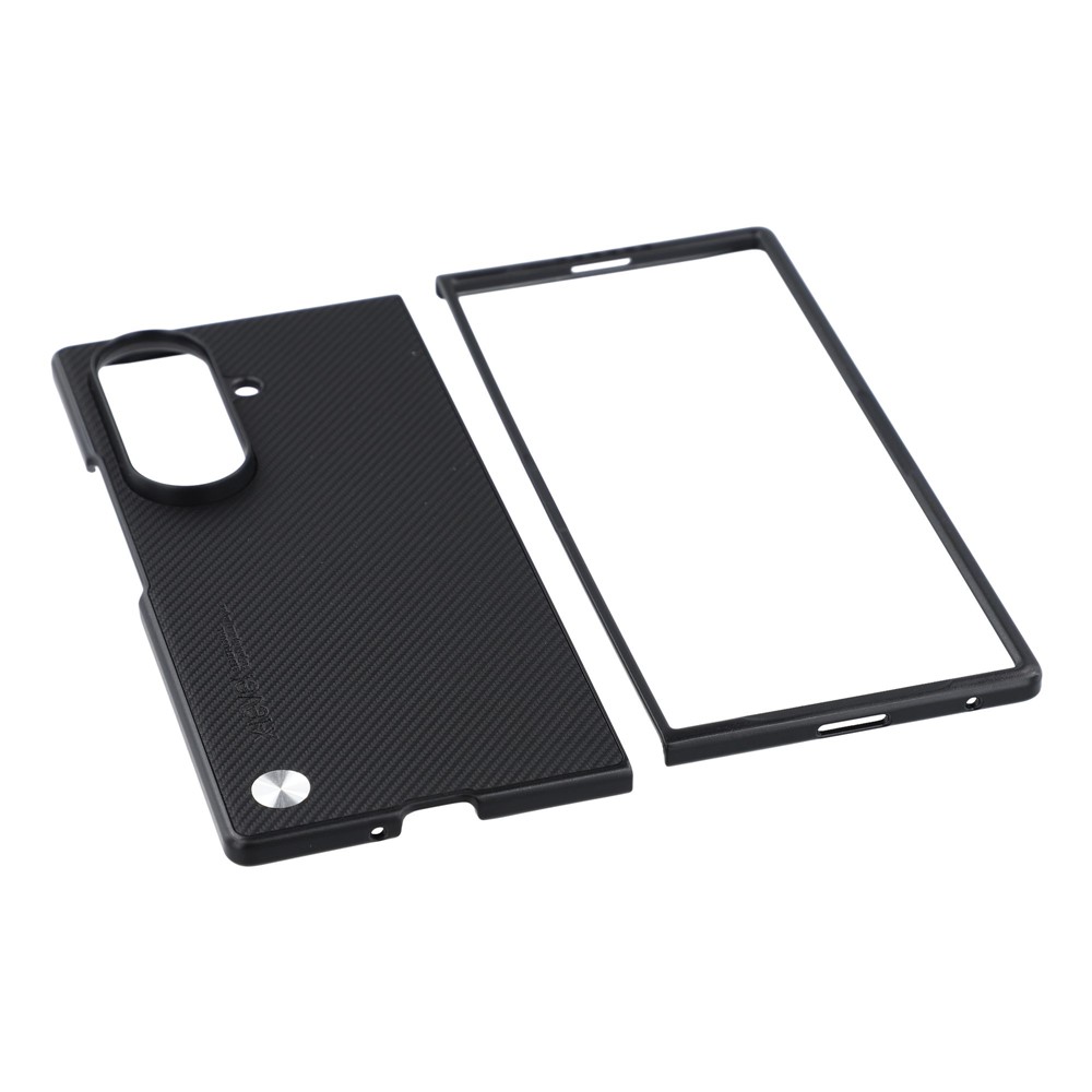 Samsung Galaxy Z Fold 8 Ultra - X-LEVEL Carbon Fiber Black — estuche (foto 5 de 5)