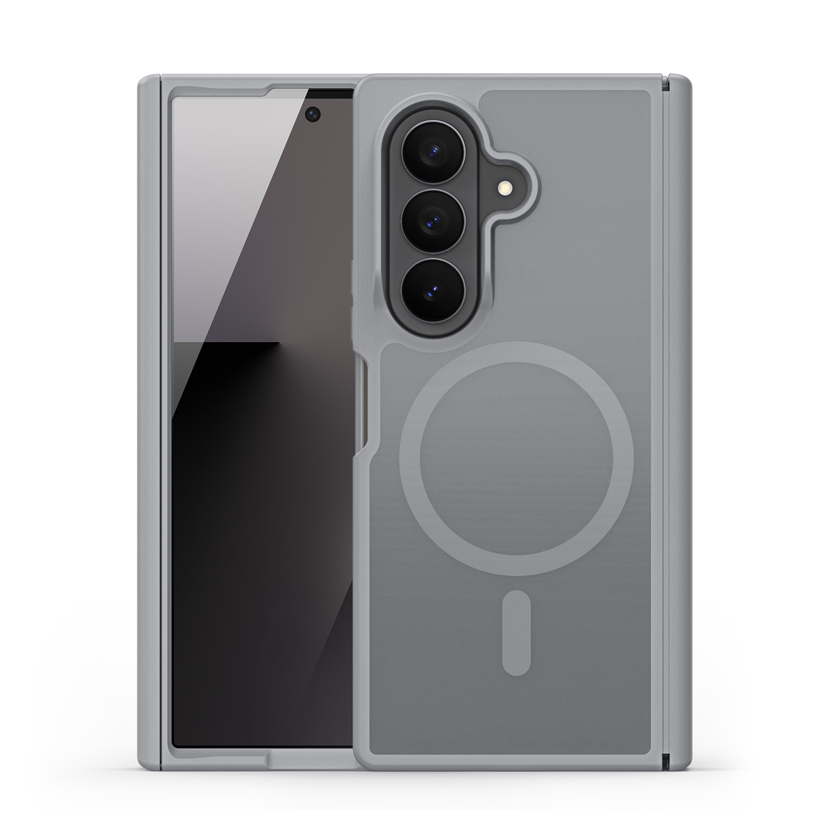 Samsung Galaxy Z Fold 8 Ultra/Z Fold 7 - DUX DUCIS Yind Series Magnetic Grey — estuche