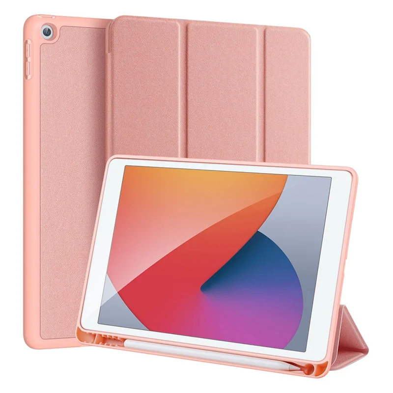 iPad 10.2 2019 - DUX DUCIS Domo Series Rose Gold — estuche (foto 2 de 6)