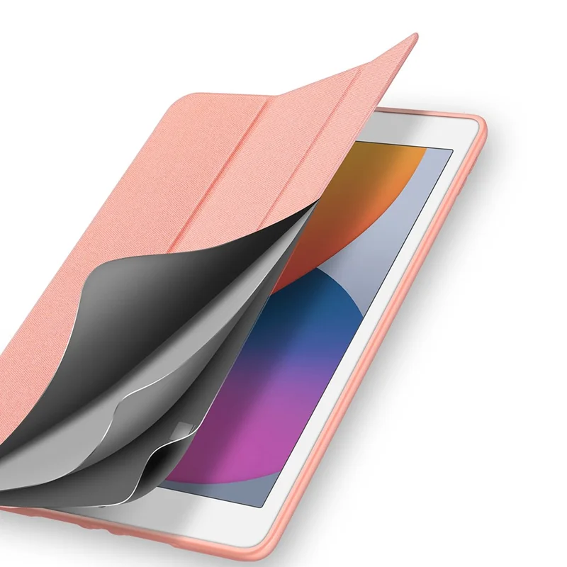 iPad 10.2 2019 - DUX DUCIS Domo Series Rose Gold — estuche (foto 4 de 6)