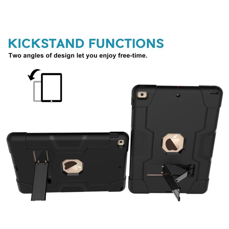 iPad 10.2 2019 - Shock Proof Hybrid Black — estuche (foto 5 de 6)