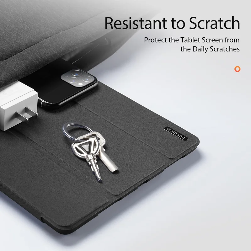 iPad Mini 6 - DUX DUCIS Domo Series Black — estuche (foto 5 de 6)