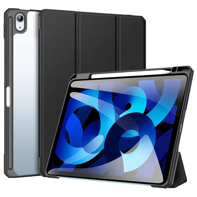 iPad Air 10.9 2020 - DUX DUCIS Toby Series Black — estuche (foto 2 de 6)