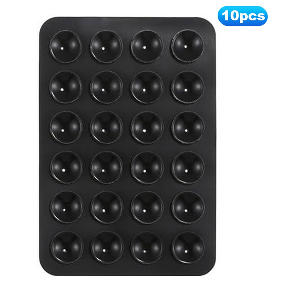 Silicone Suction Cup - Adhesive Mount For Phone Black — accesorio