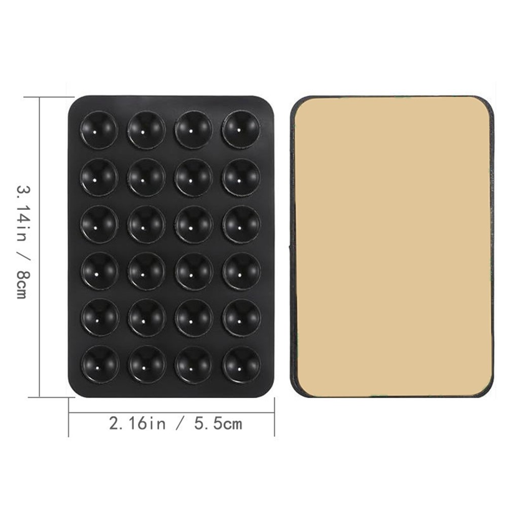 Silicone Suction Cup - Adhesive Mount For Phone Black — accesorio (foto 2 de 6)