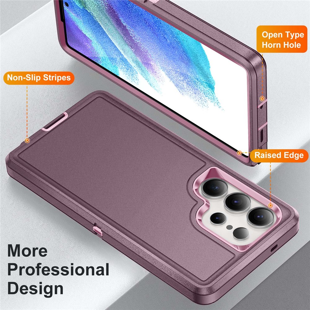 Samsung Galaxy S25 Ultra - Heavy Duty Purple Pink — estuche (foto 2 de 6)