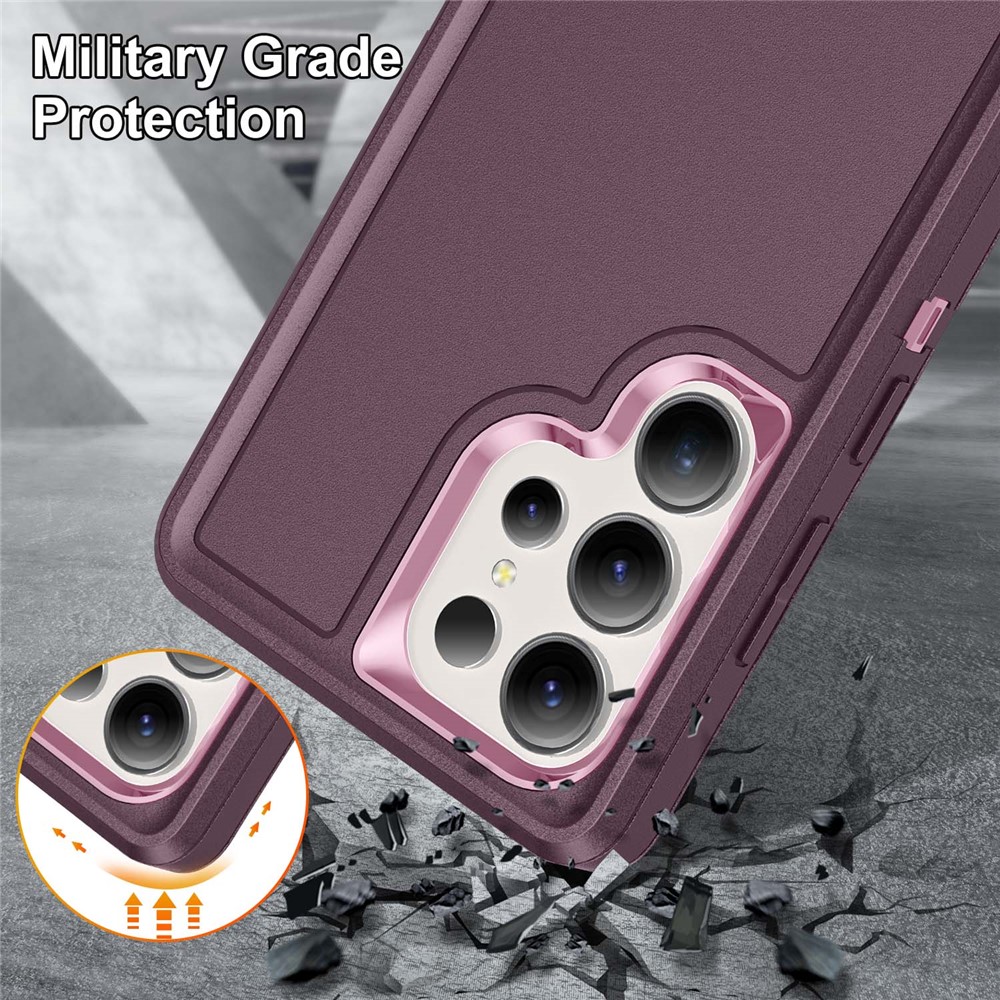 Samsung Galaxy S25 Ultra - Heavy Duty Purple Pink — estuche (foto 5 de 6)