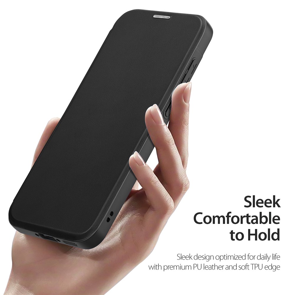 Samsung Galaxy A36/A56 - DUX DUCIS Skin X Pro With Card Slots Black — estuche (foto 4 de 6)