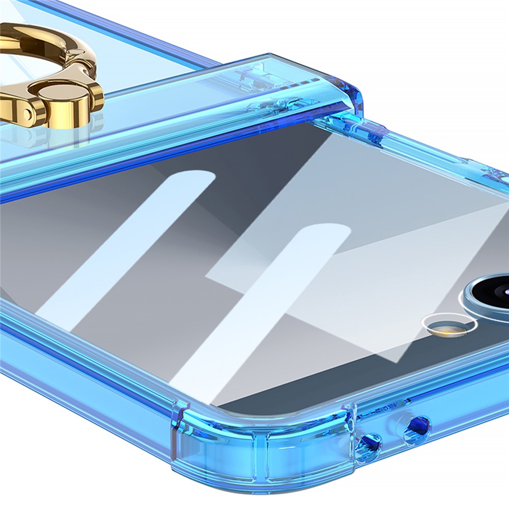 Samsung Galaxy Z Flip 7 - GKK Airbag Hinge With Ring Light Purple — estuche (foto 4 de 6)