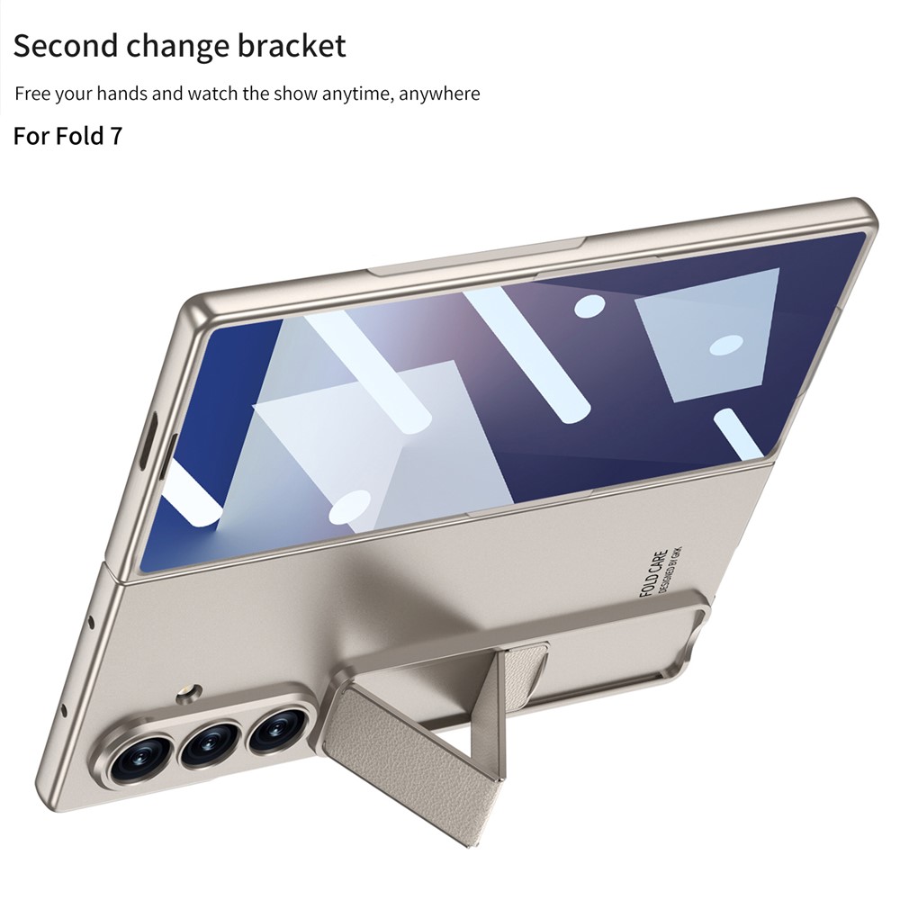 Samsung Galaxy Z Fold 7 - GKK Hard Case Grey — estuche (foto 5 de 6)