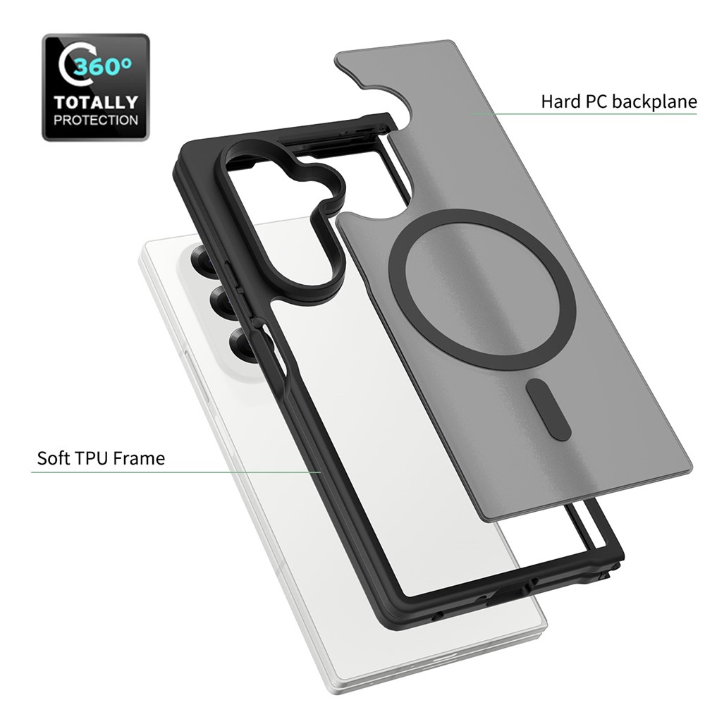 Samsung Galaxy Z Fold 7 - Frame Acrylic Black — estuche (foto 5 de 6)