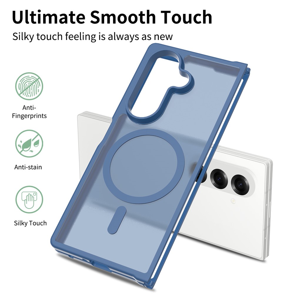 Samsung Galaxy Z Fold 7 - Frame Acrylic Blue — estuche (foto 2 de 6)