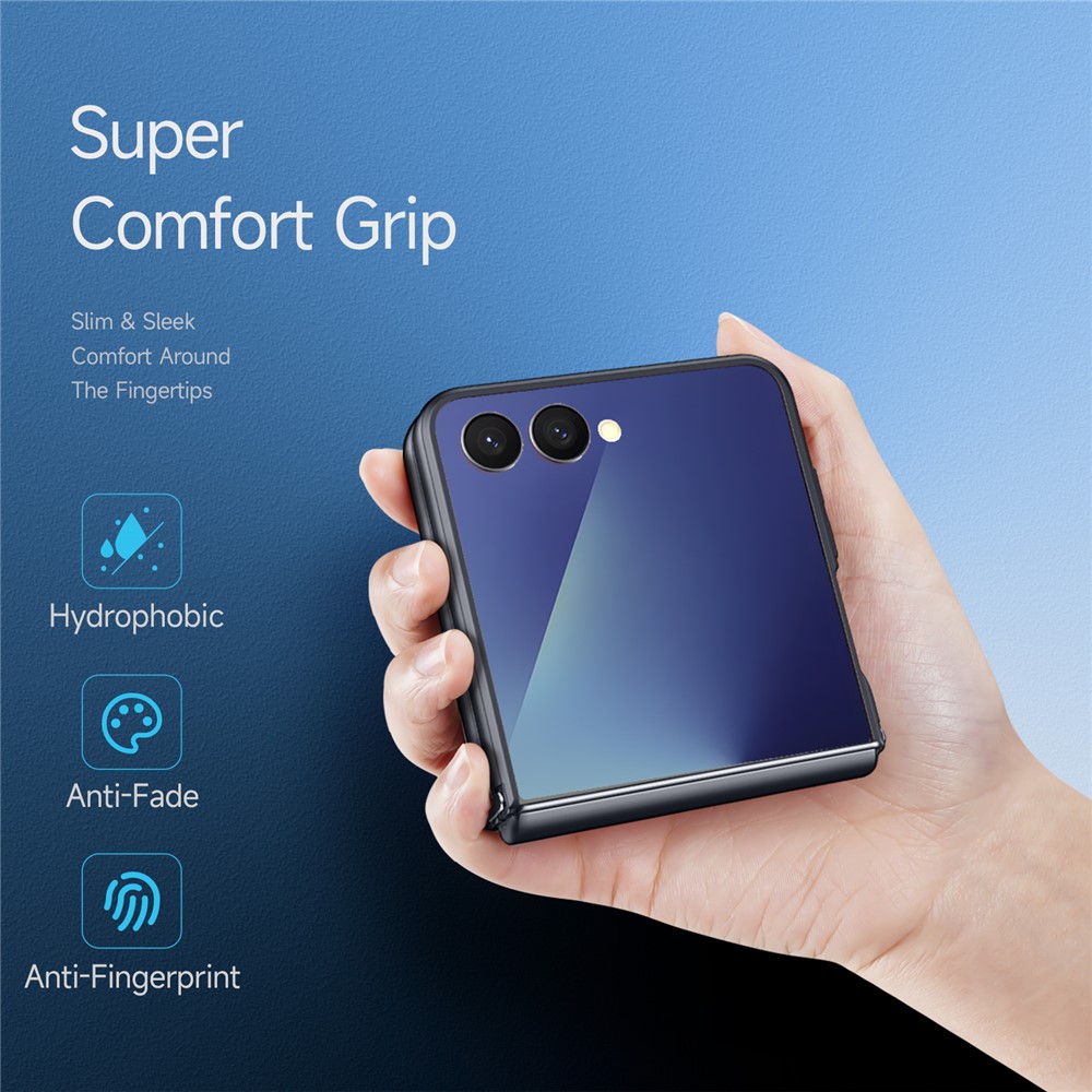Samsung Galaxy Z Flip 7 - DUX DUCIS Series Aimo Black — estuche (foto 4 de 6)