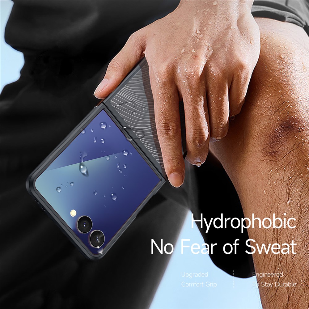 Samsung Galaxy Z Flip 7 - DUX DUCIS Series Aimo Black — estuche (foto 5 de 6)