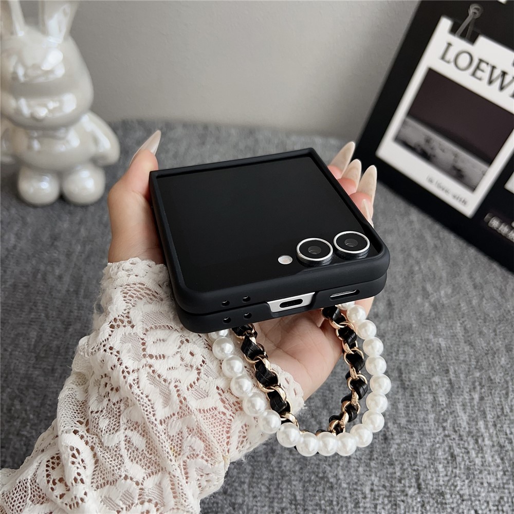 Samsung Galaxy Z Flip 7 - Litchi Texture Smile Rabbit — estuche (foto 6 de 6)