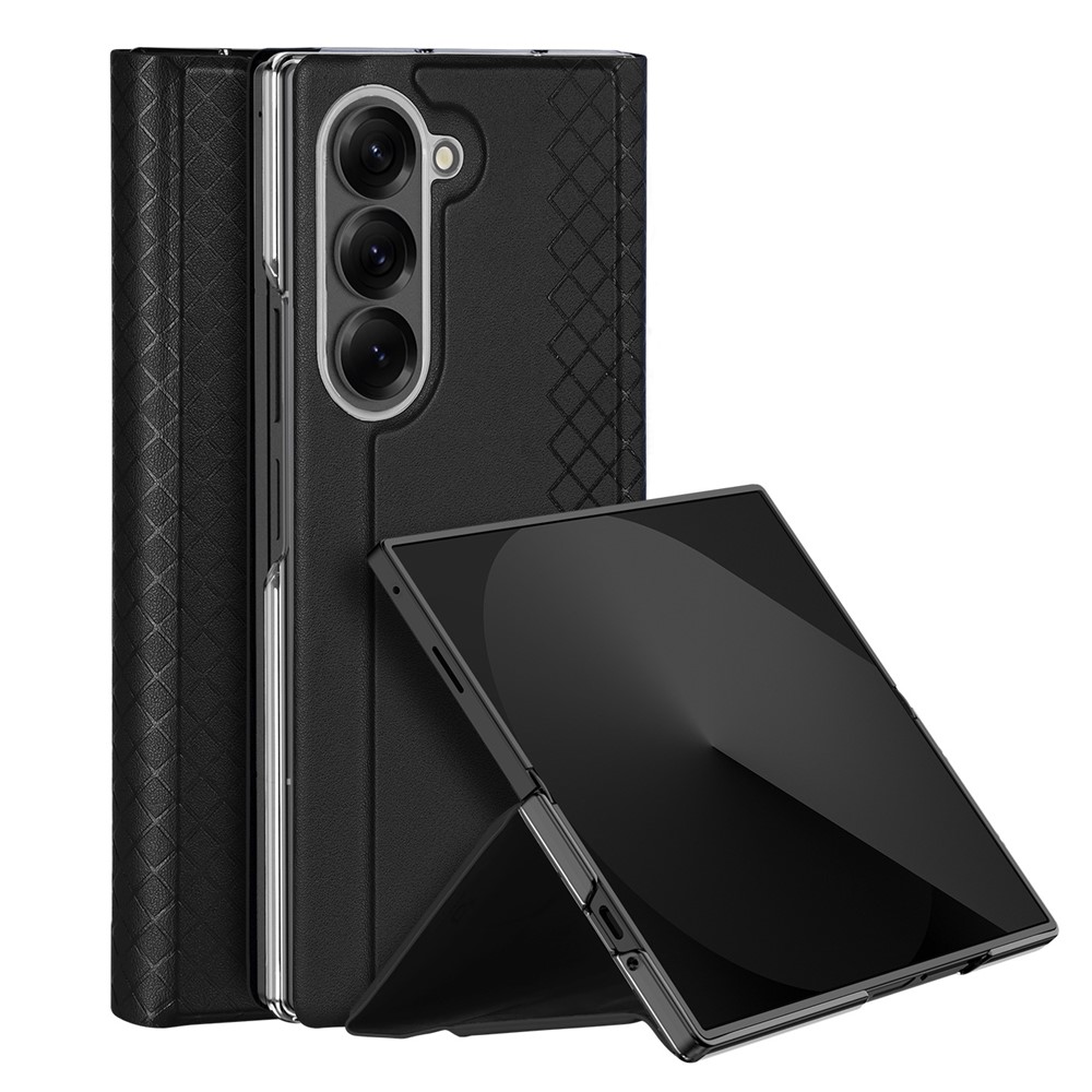 Samsung Galaxy Z Fold 7 - DUX DUCIS Series Bril With Stand Black — estuche